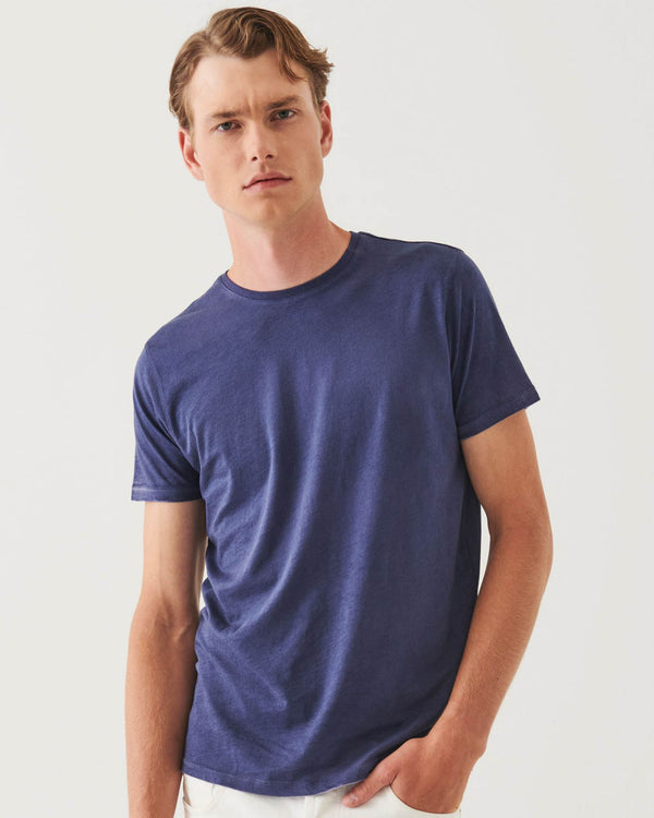 Short Sleeve Pima Spray Tee