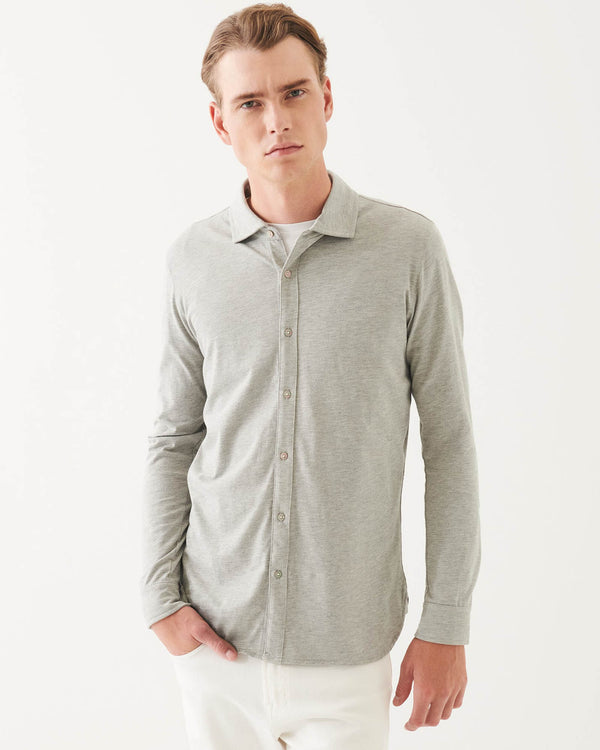 Overdye Button Front Shirt