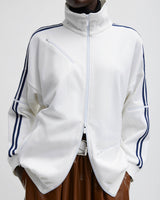 Knit Zipper Track Jacket