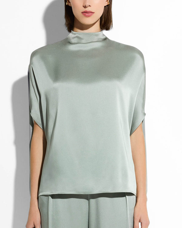 Satin Cape Tee