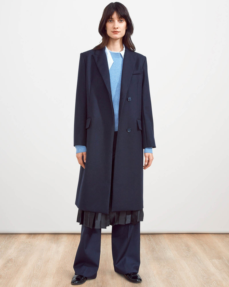 Gramercy Pleated Coat