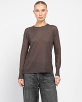 Sheer Crew Sweater