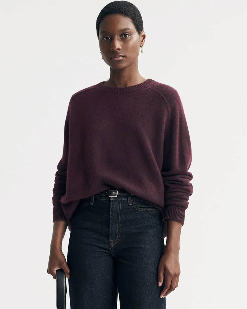 Boyfriend O-Neck Sweater