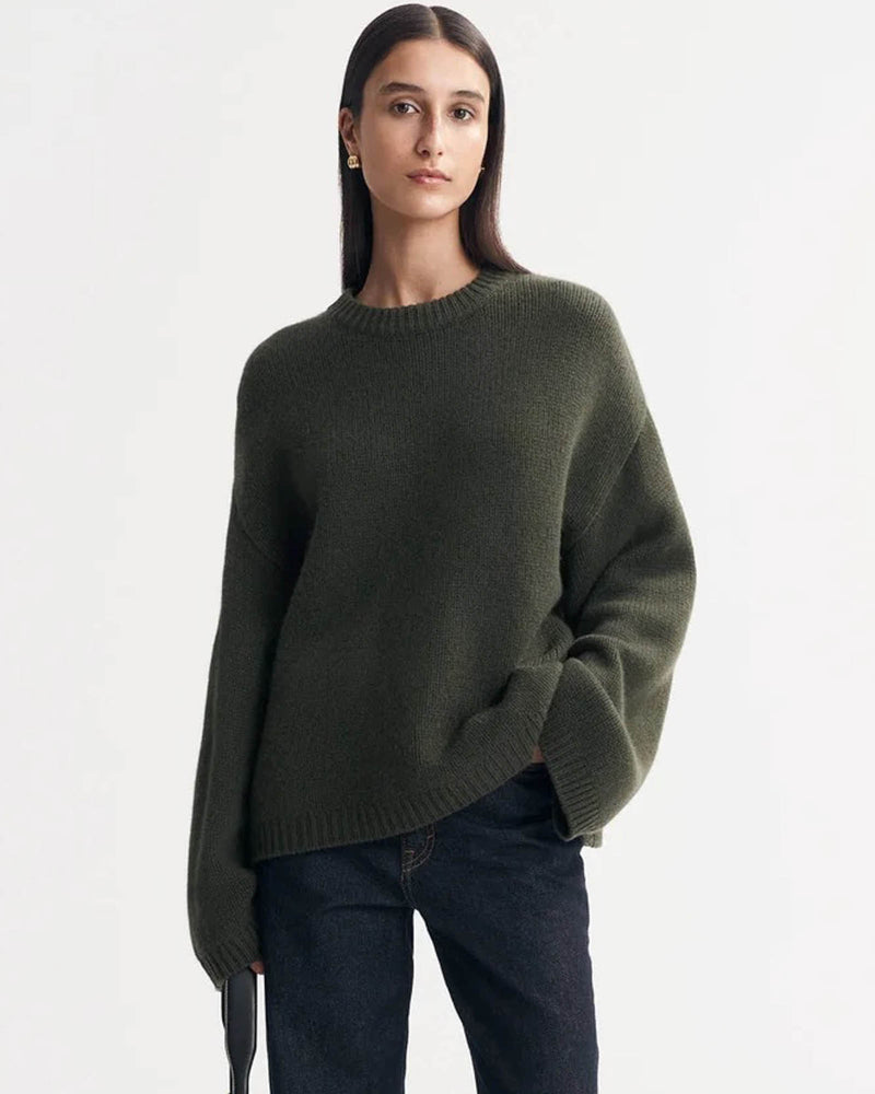 Chunky O-Neck Sweater