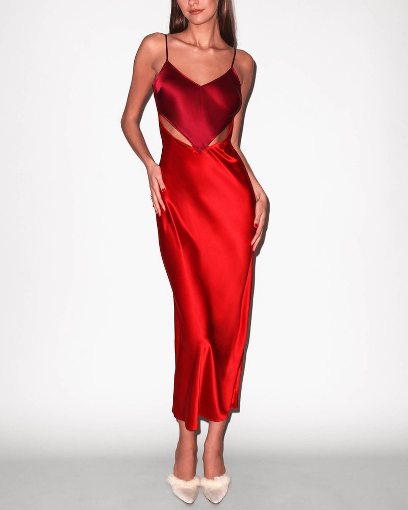 Scarlet Slip Dress