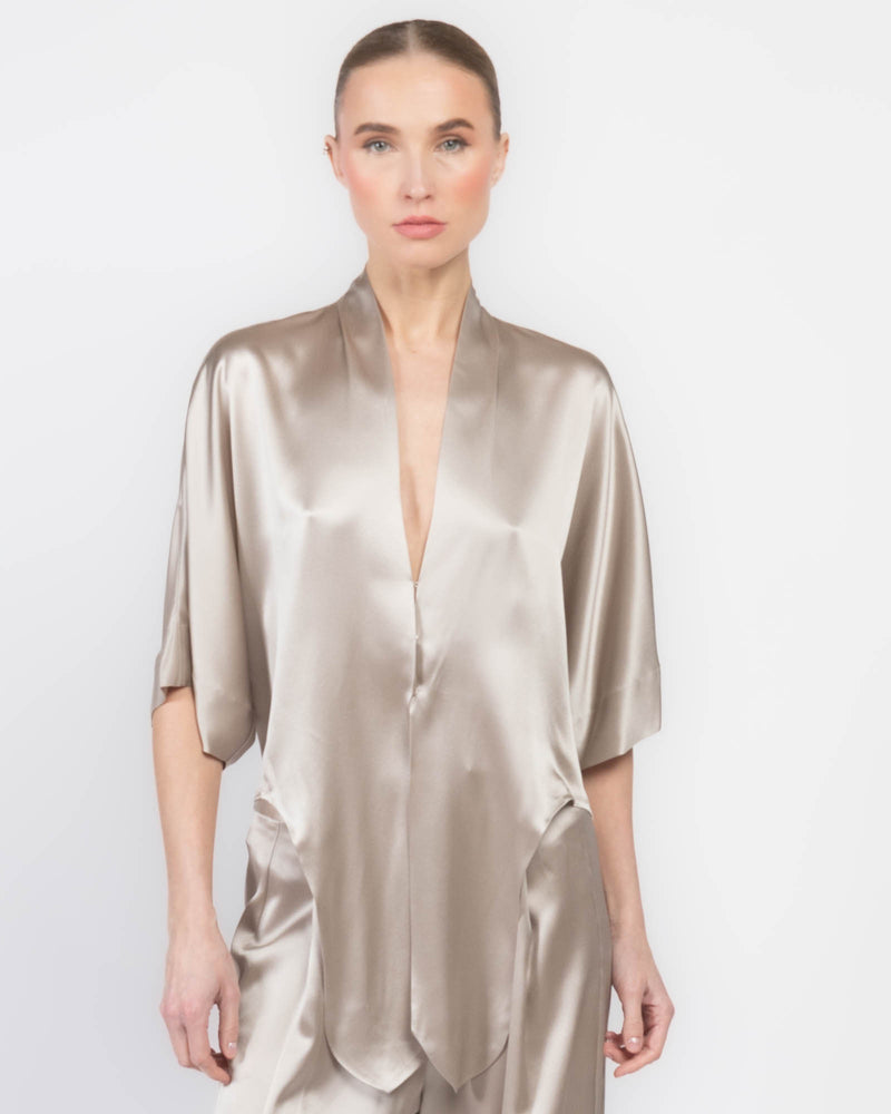 Dolman Tie Blouse