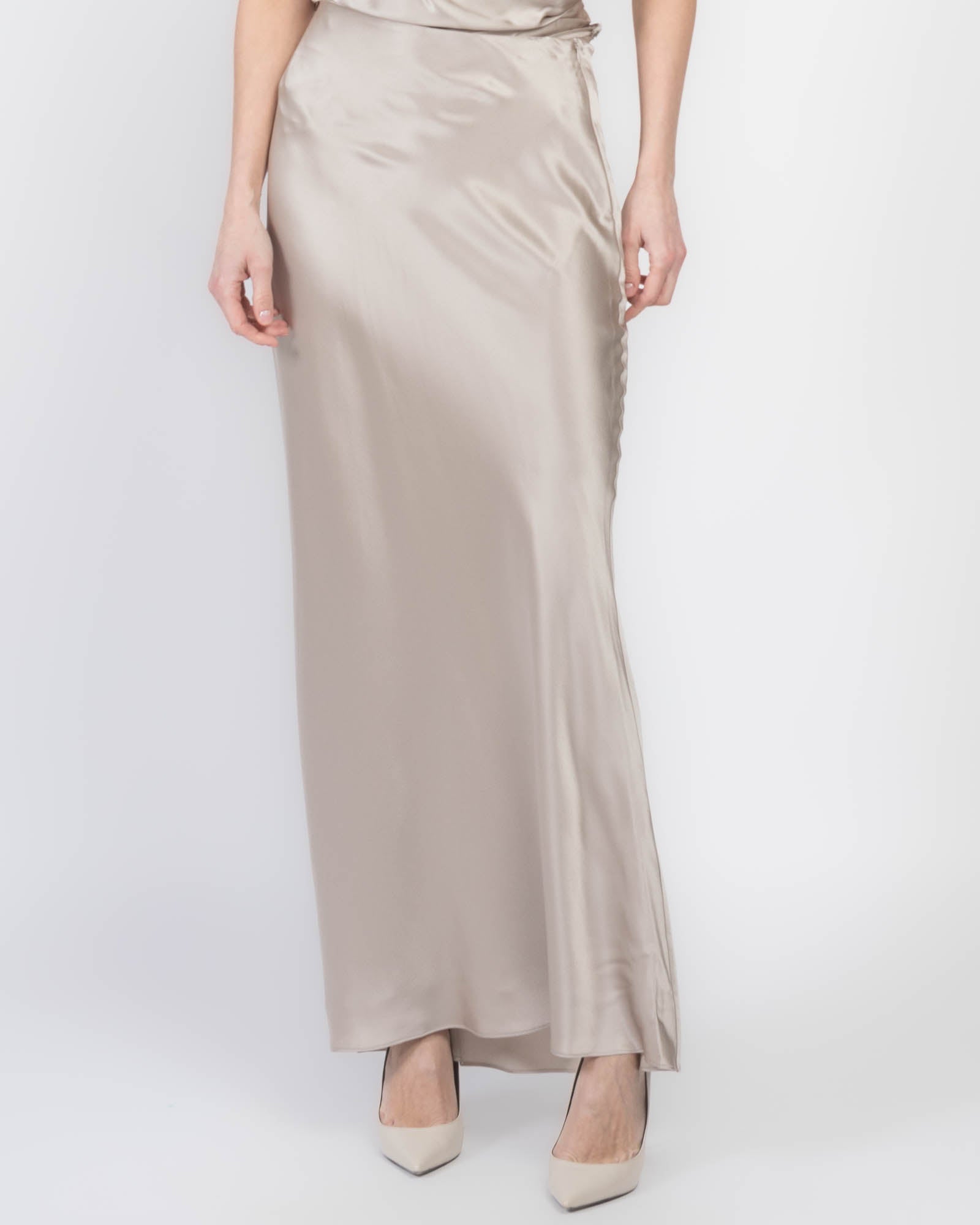 Bias Maxi Skirt