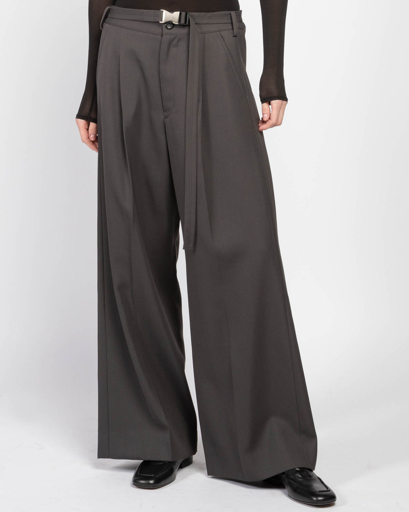 Belted Wide Pants