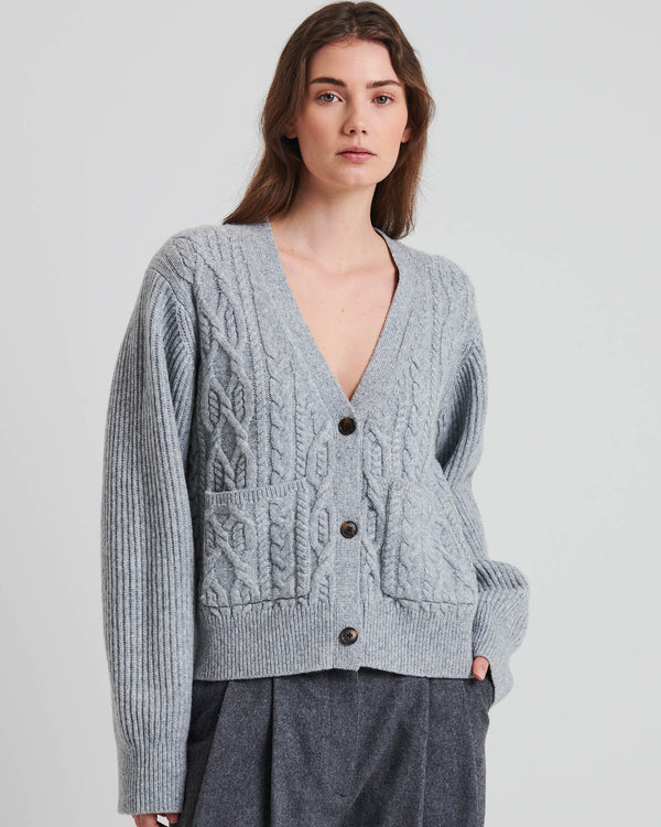 Cable Cardigan