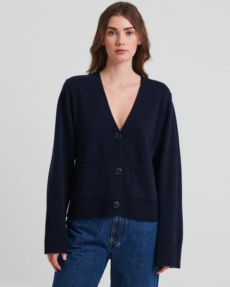 Nano Cashmere Relax Cardigan