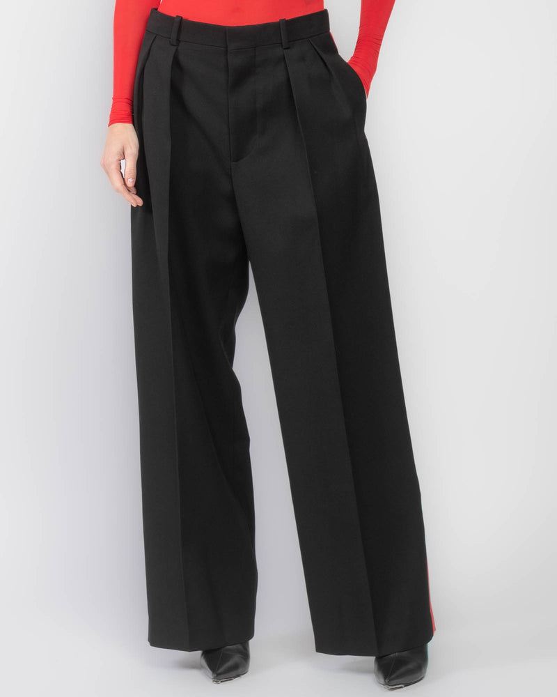 Low Rise Tuxedo Trousers