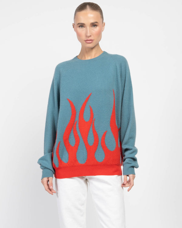 FB X Sylvie Fleury Round Neck sweater