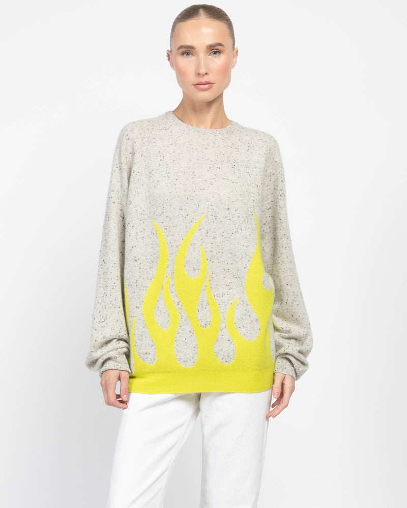 FB X Sylvie Fleury Round Neck sweater