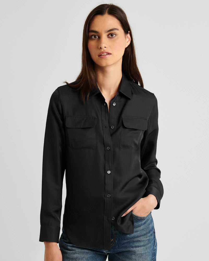 Silk Utility Shirt