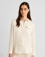 Silk Utility Shirt