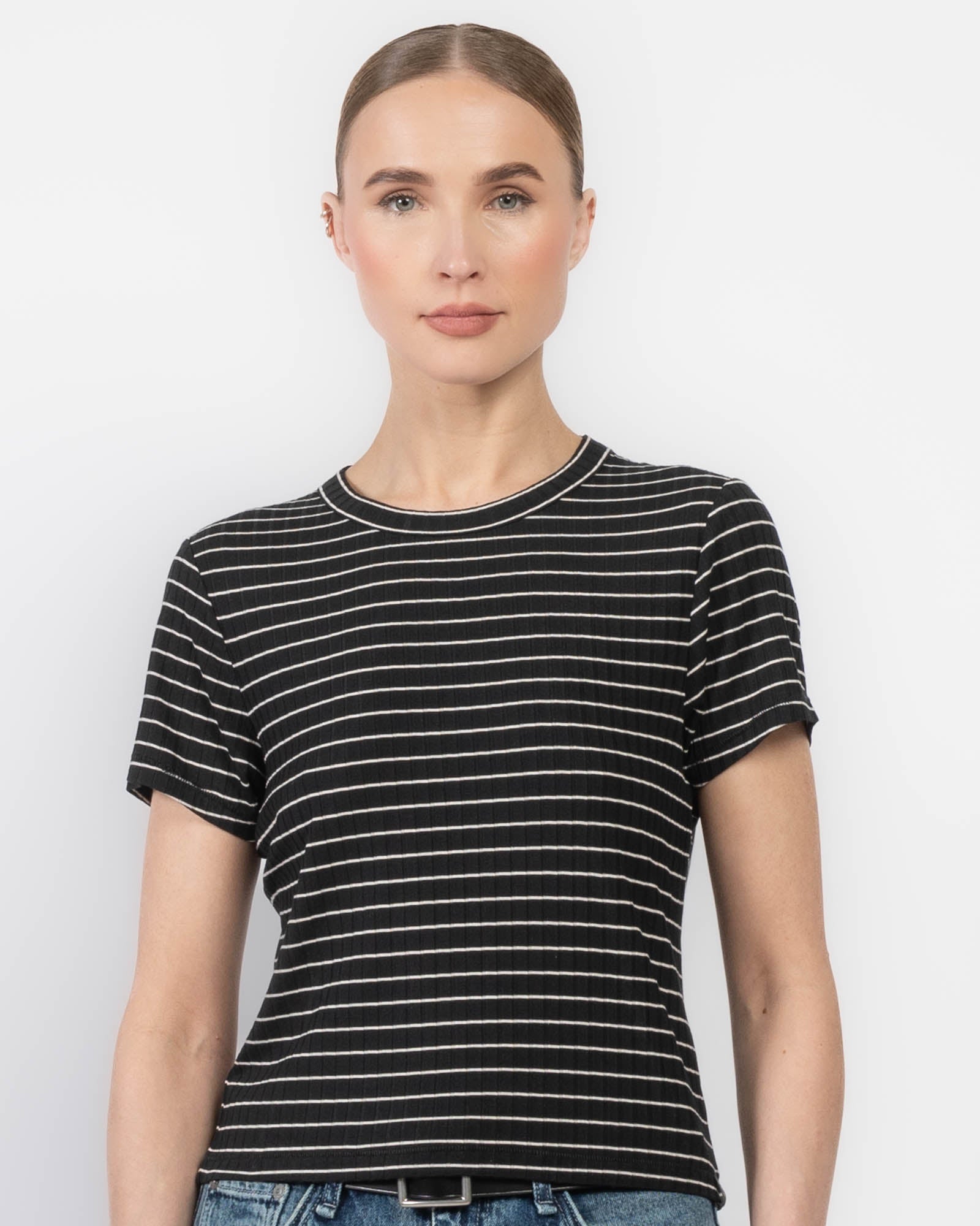 Luca Stripe Baby Tee