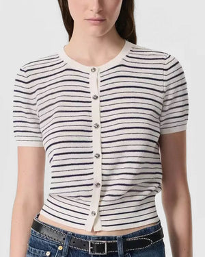Dina Stripe Cardigan