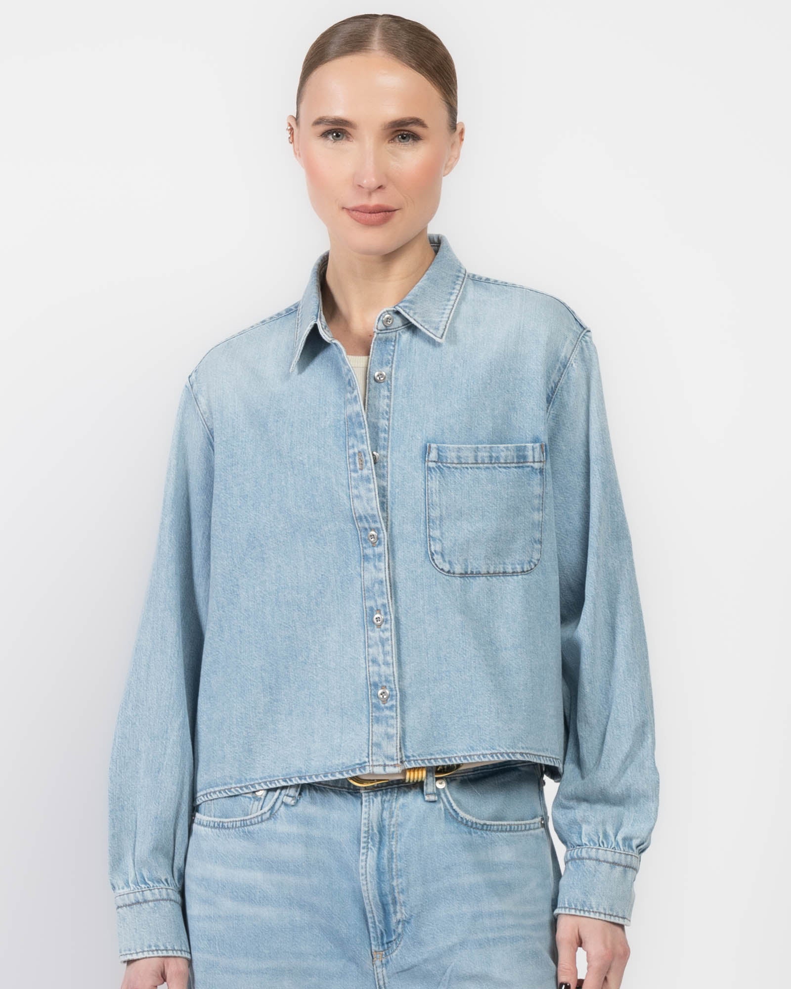 Featherweight Crop Shirt