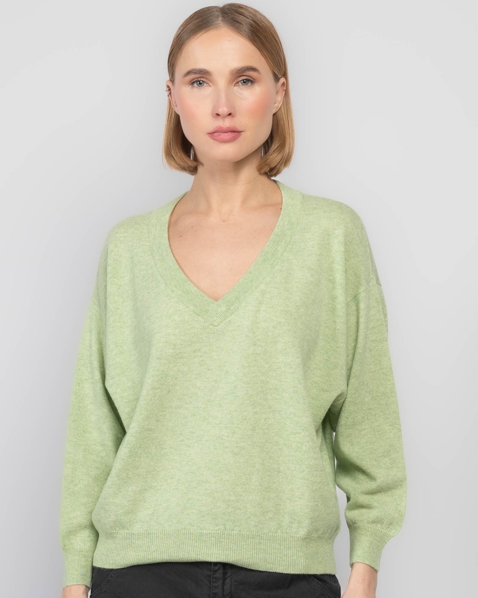 BEGG X CO Iris V-Neck Sweater