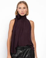 Lavalliere Neck Blouse