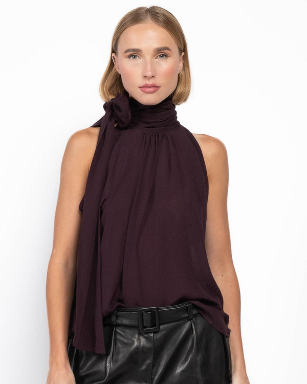 Lavalliere Neck Blouse