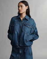 Denim Bubble Jacket