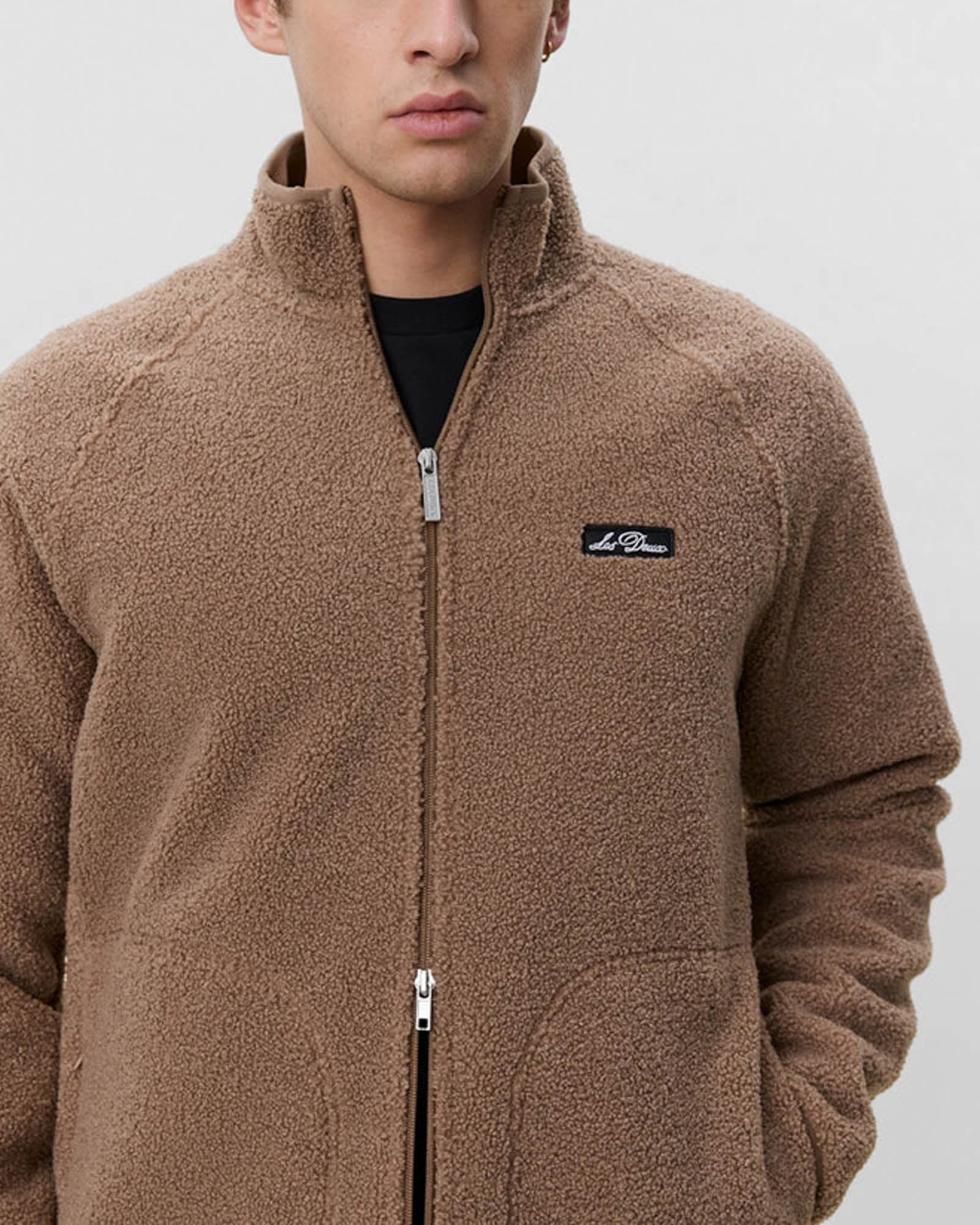 Patch Teddy Jacket