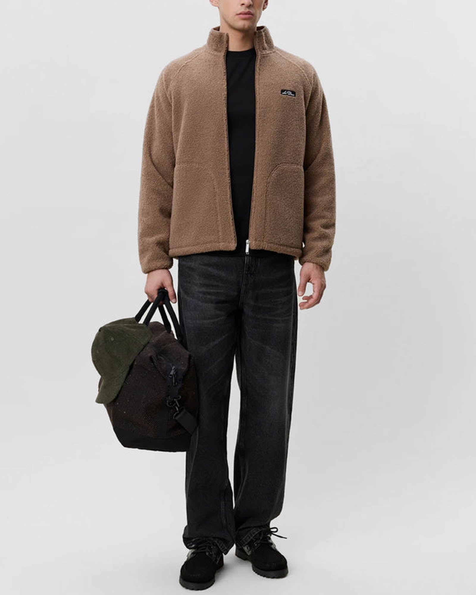 Patch Teddy Jacket