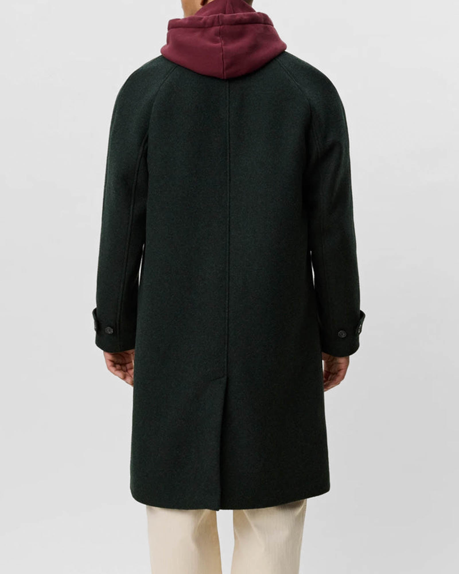Solid Wool Coat