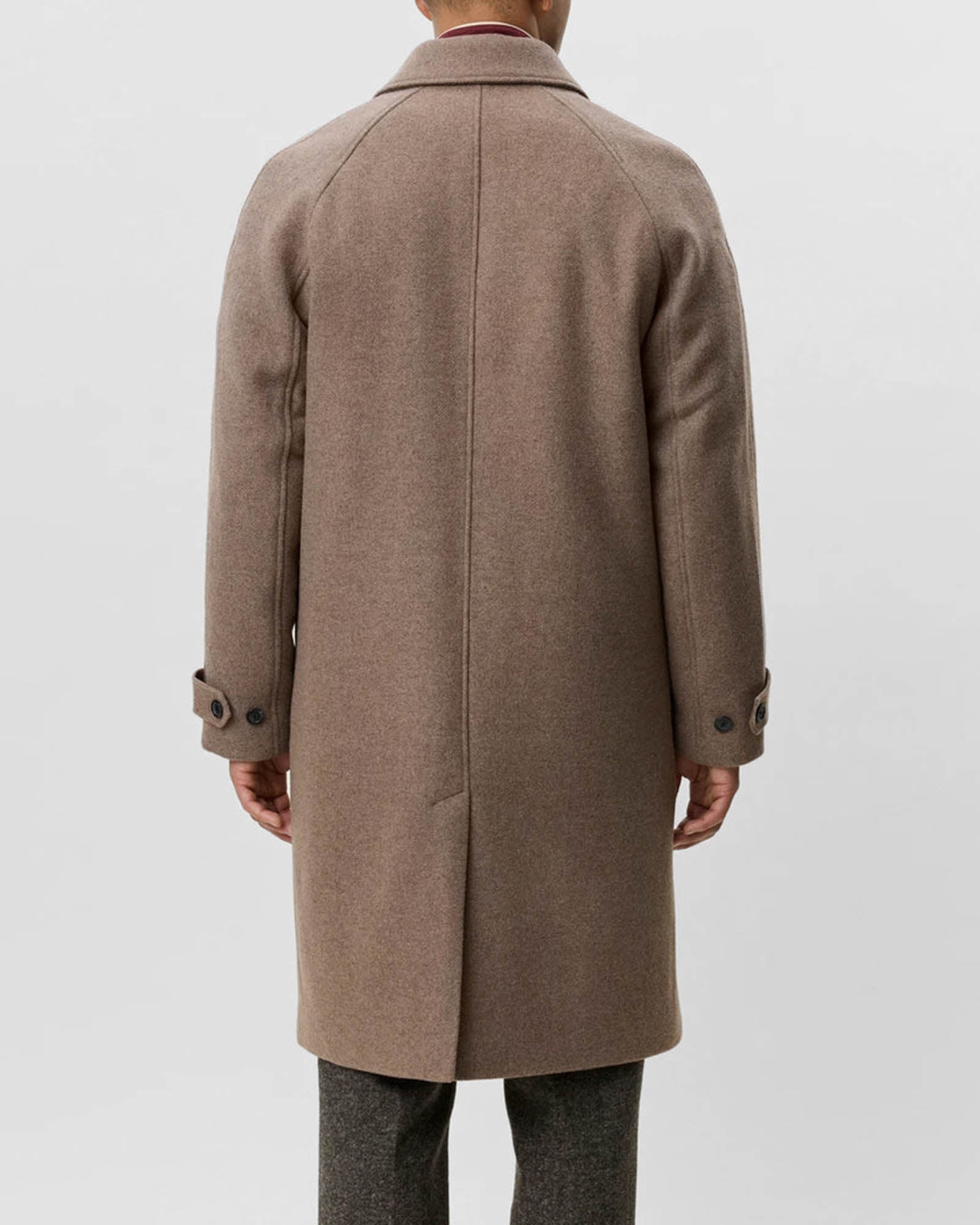 Solid Wool Coat