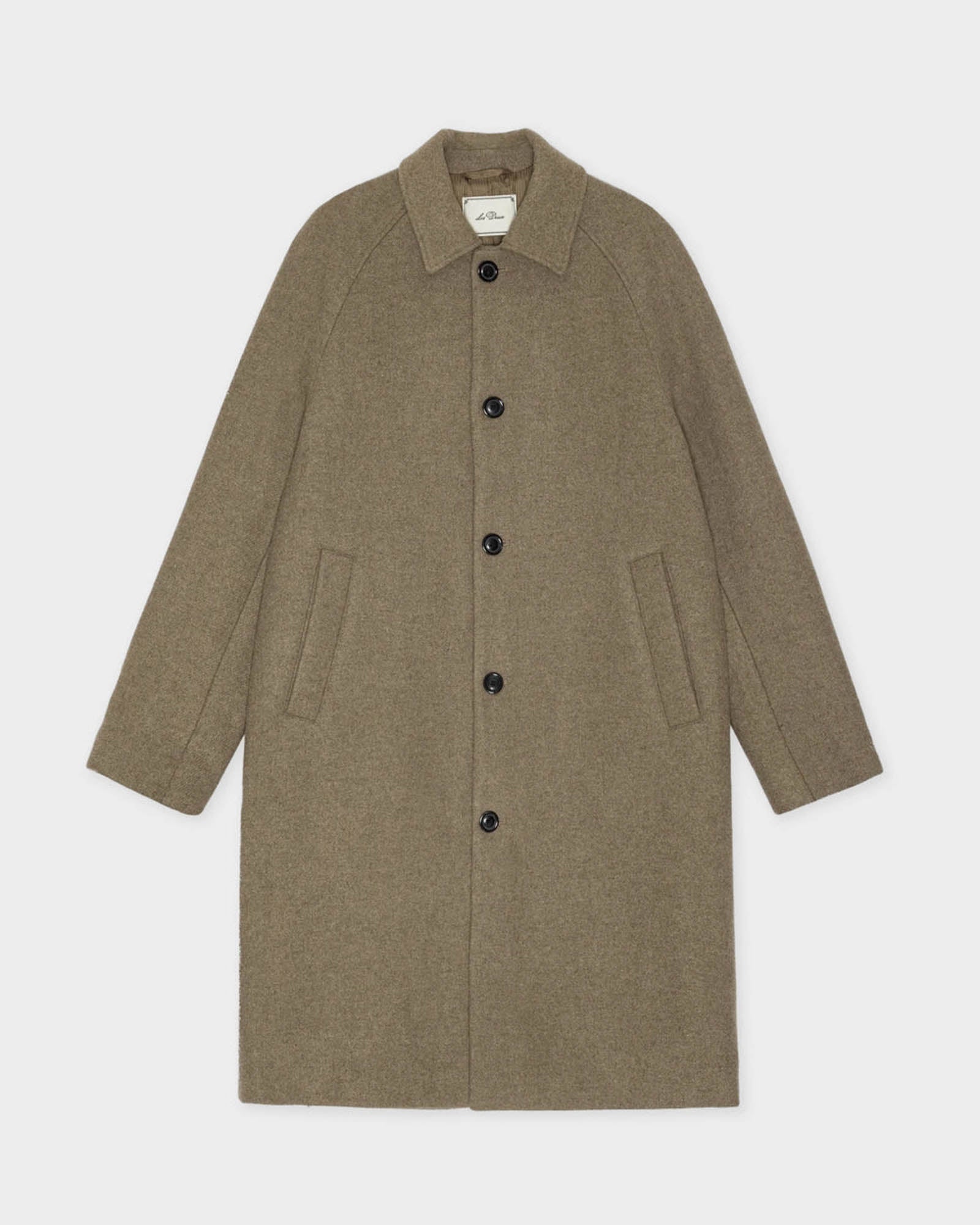 Solid Wool Coat