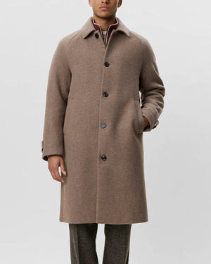 Solid Wool Coat