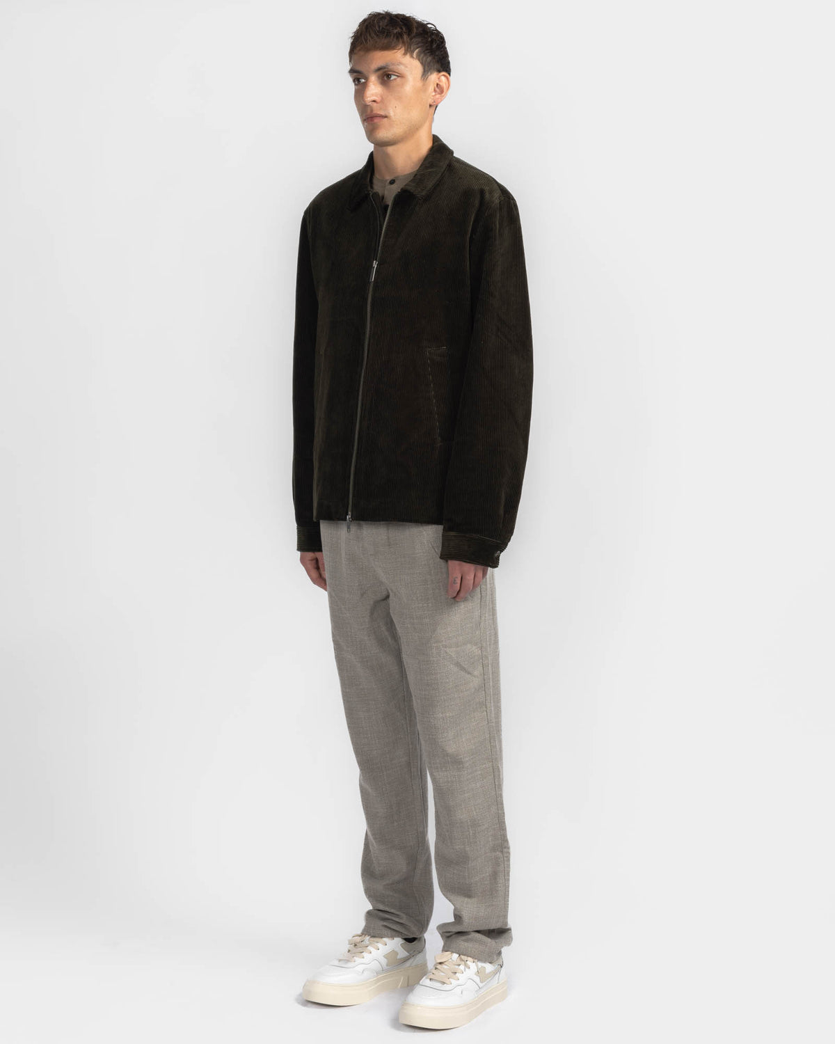 Corduroy Coach Jacket