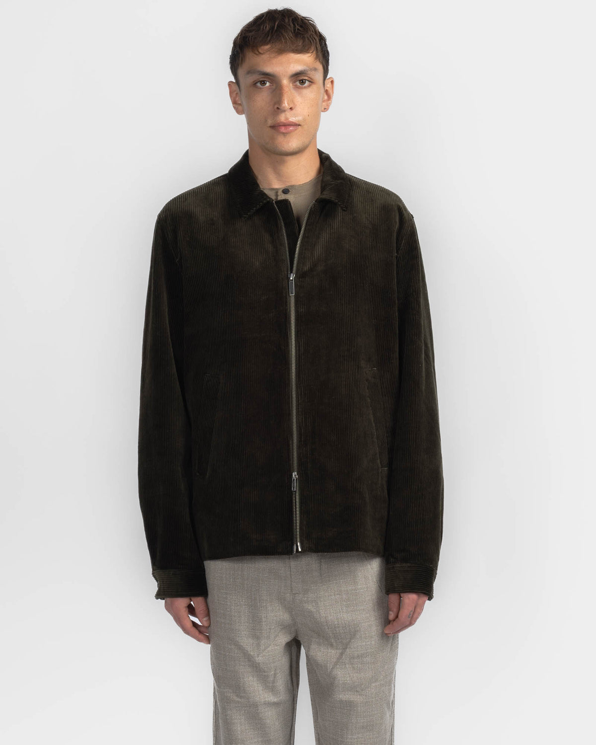 Corduroy Coach Jacket