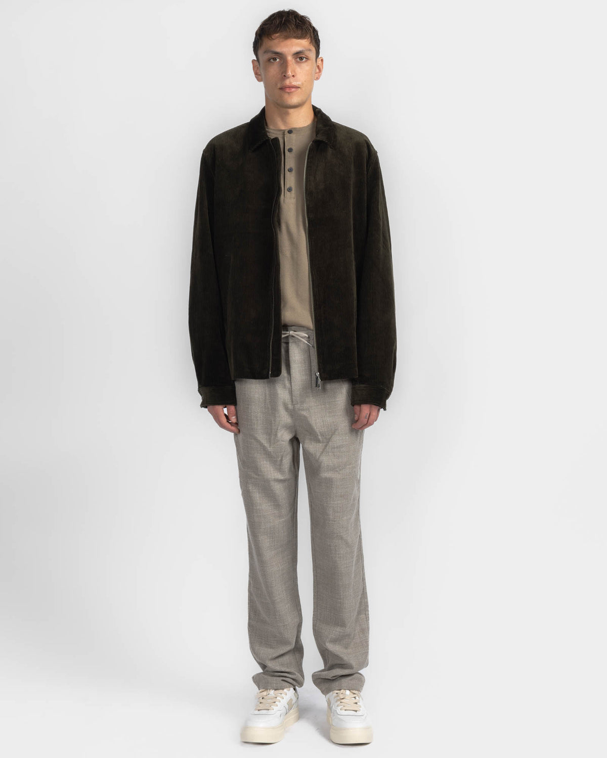 Corduroy Coach Jacket