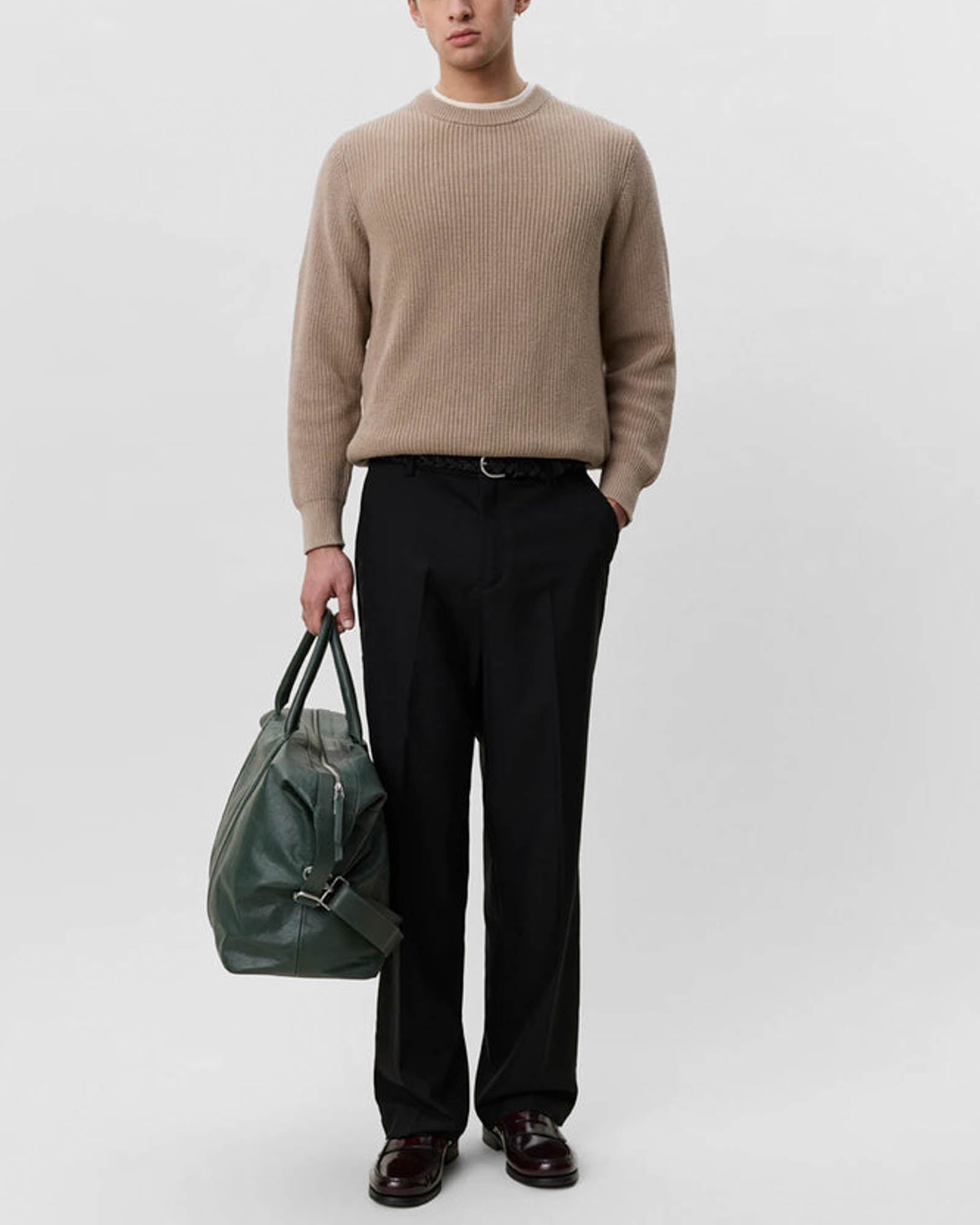 Rib Crewneck