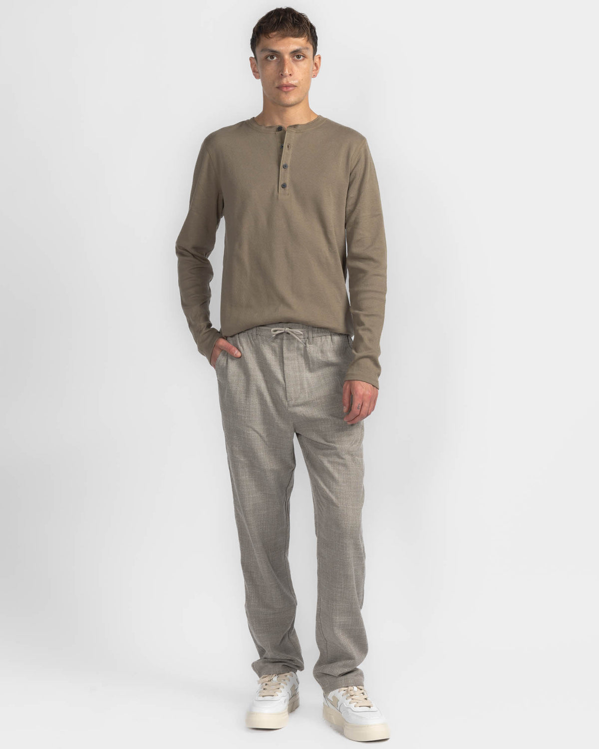 Tapered Suit Pants