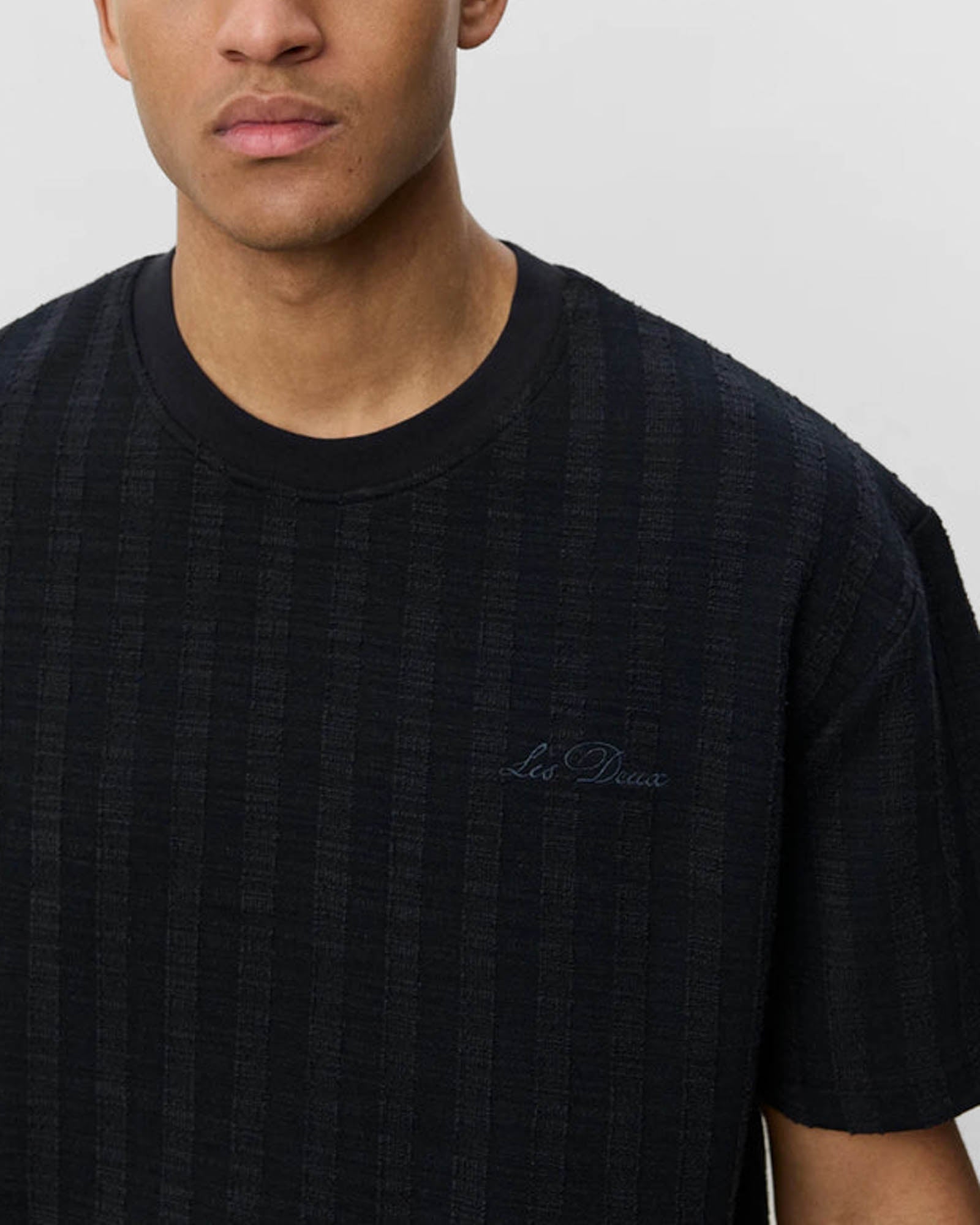 Striped Jacquard T-Shirt
