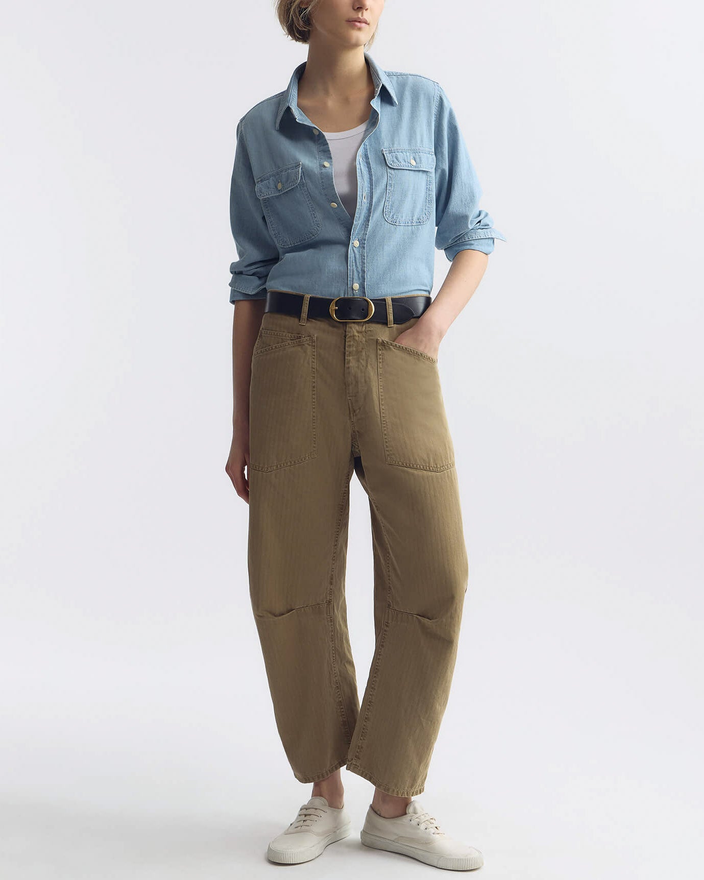 Shon Herringbone Pant