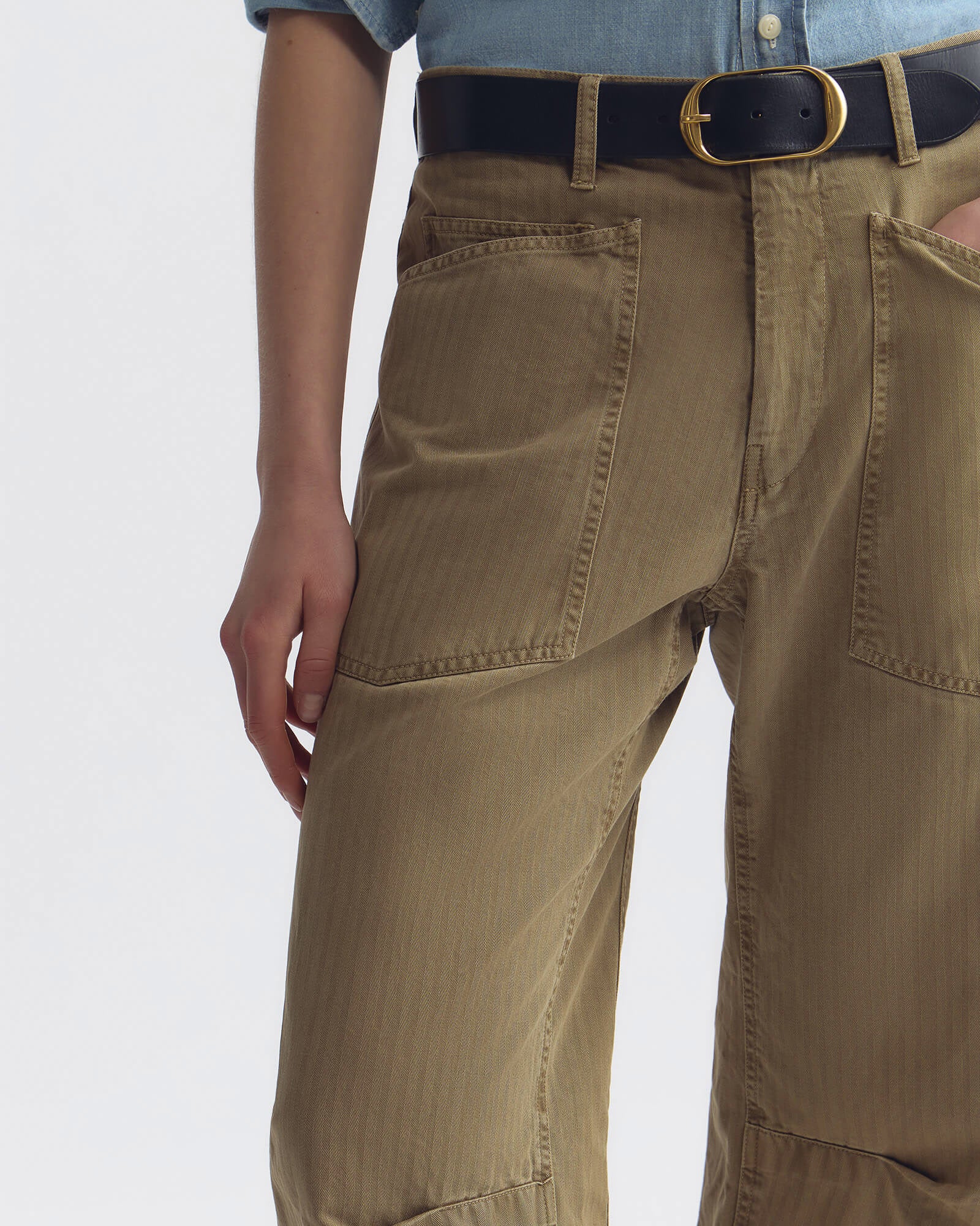Shon Herringbone Pant