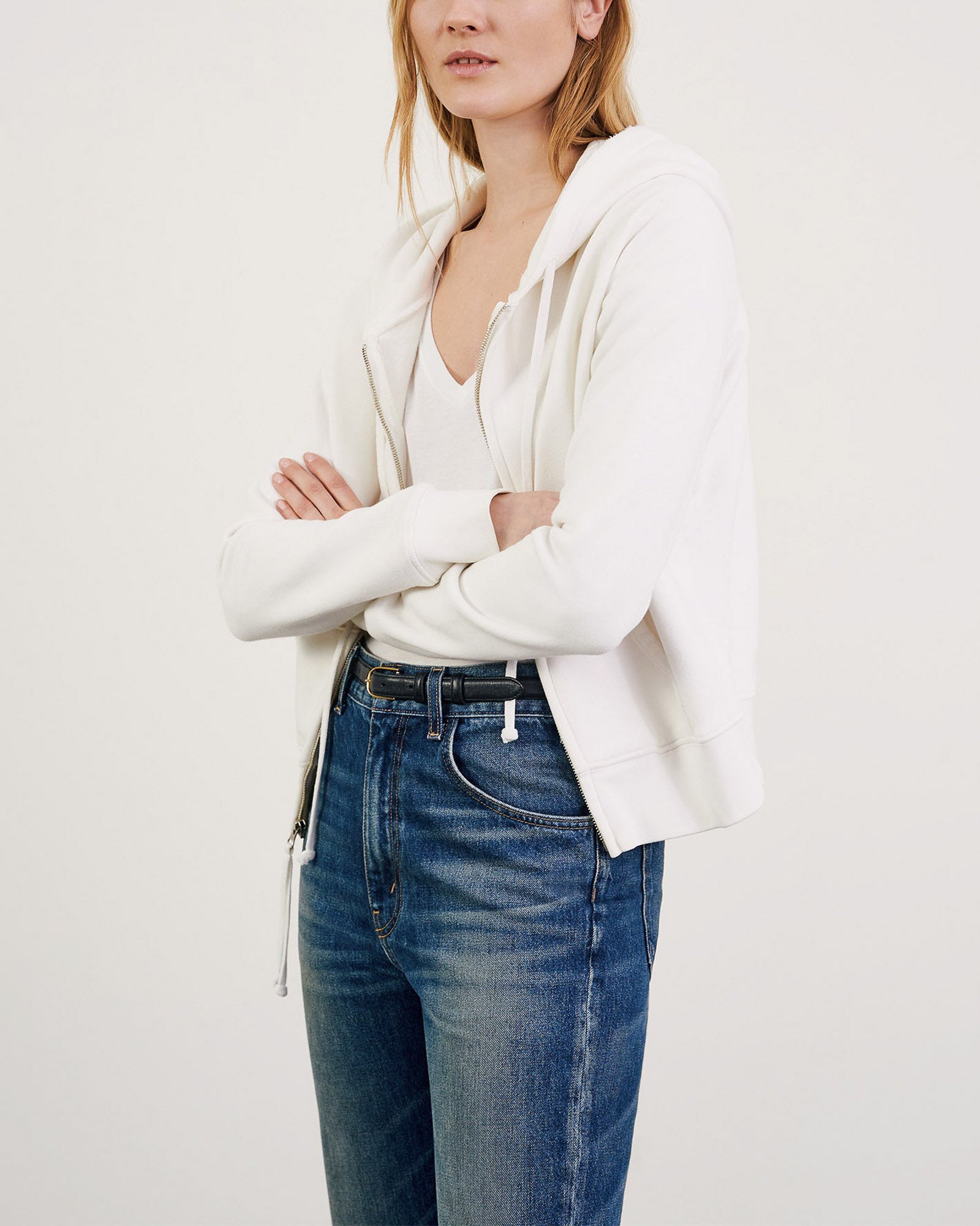 NILI LOTAN Callie Zip Hoodie