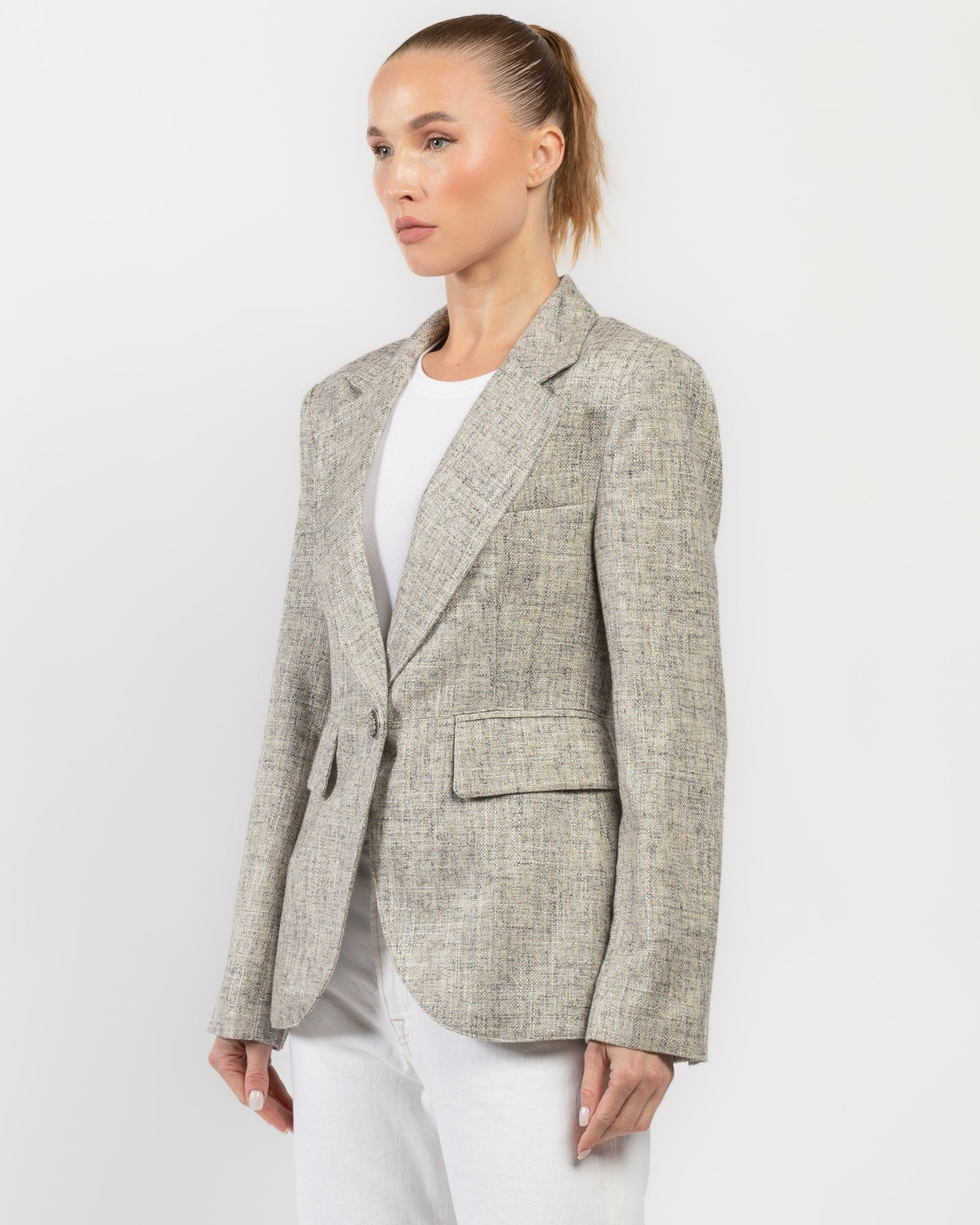 Seamed Blazer