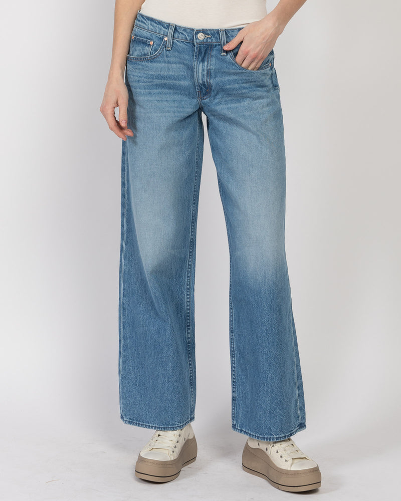 Low Spinner Sneak Jeans