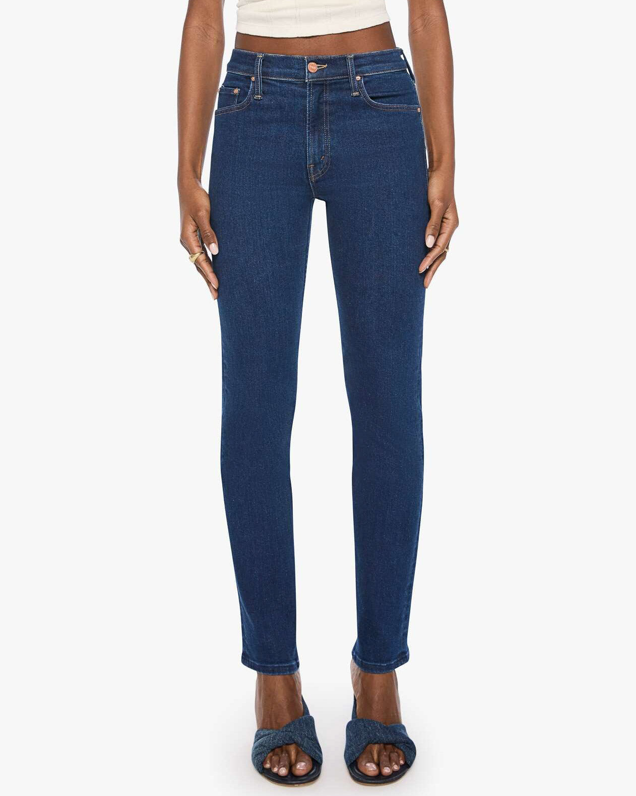 Mid Rise Rider Skimp Jean