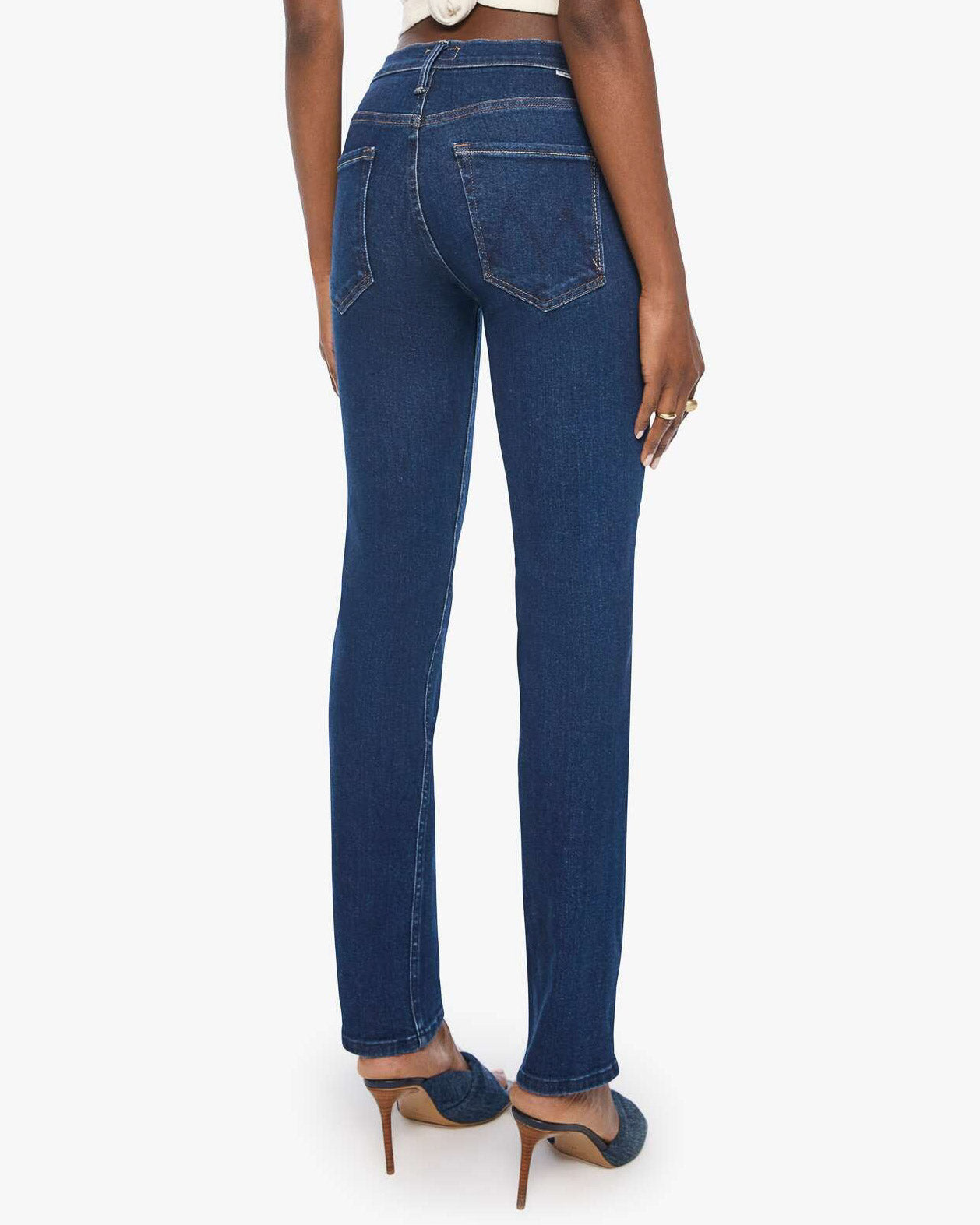Mid Rise Rider Skimp Jean