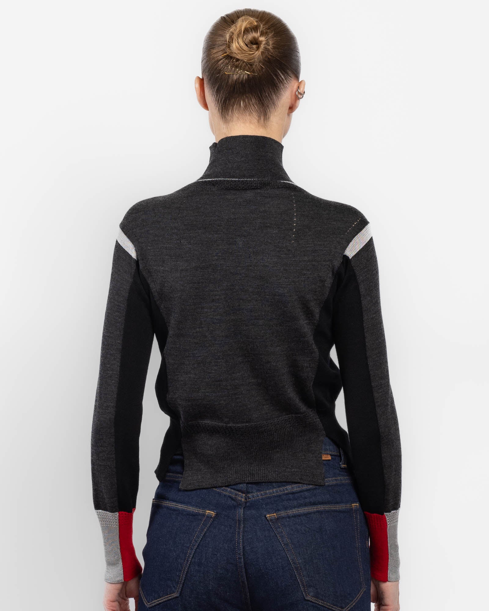 Nouveau haut à col roulé et manches longues