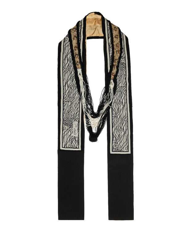 Kimono & Silk Necklace Scarf