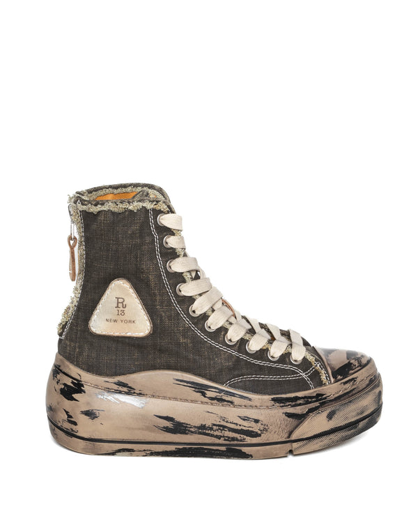 Distressed 10-Hole Kurt Sneakers