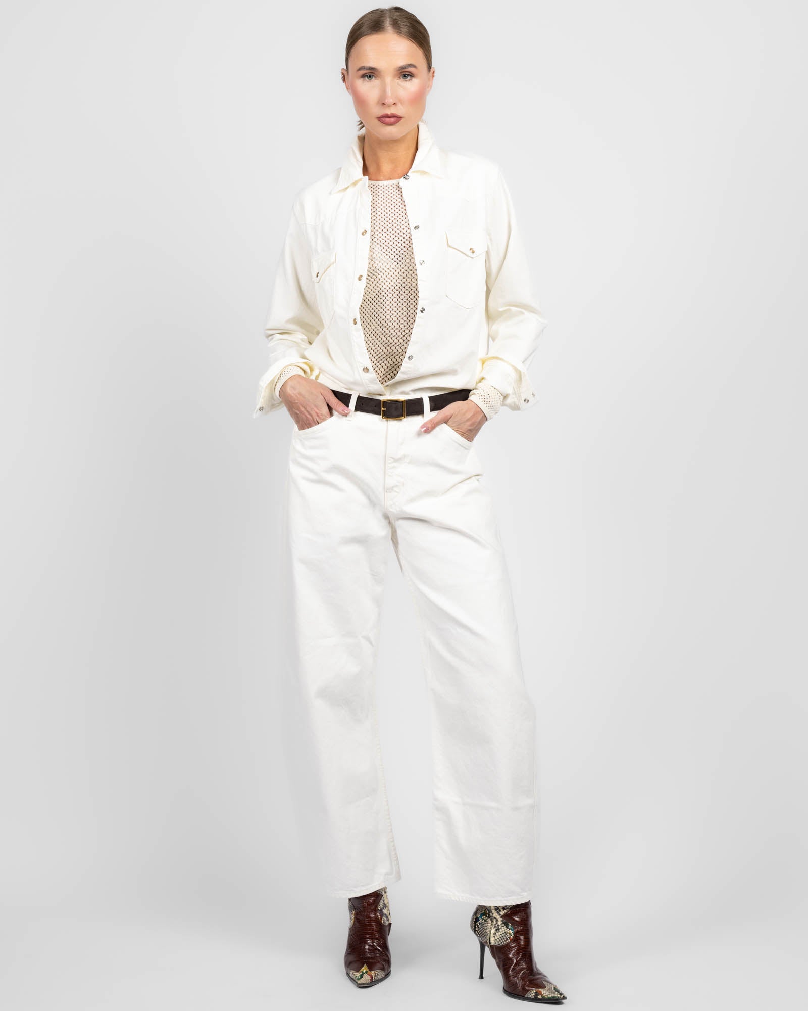 Chemise en jean Travis