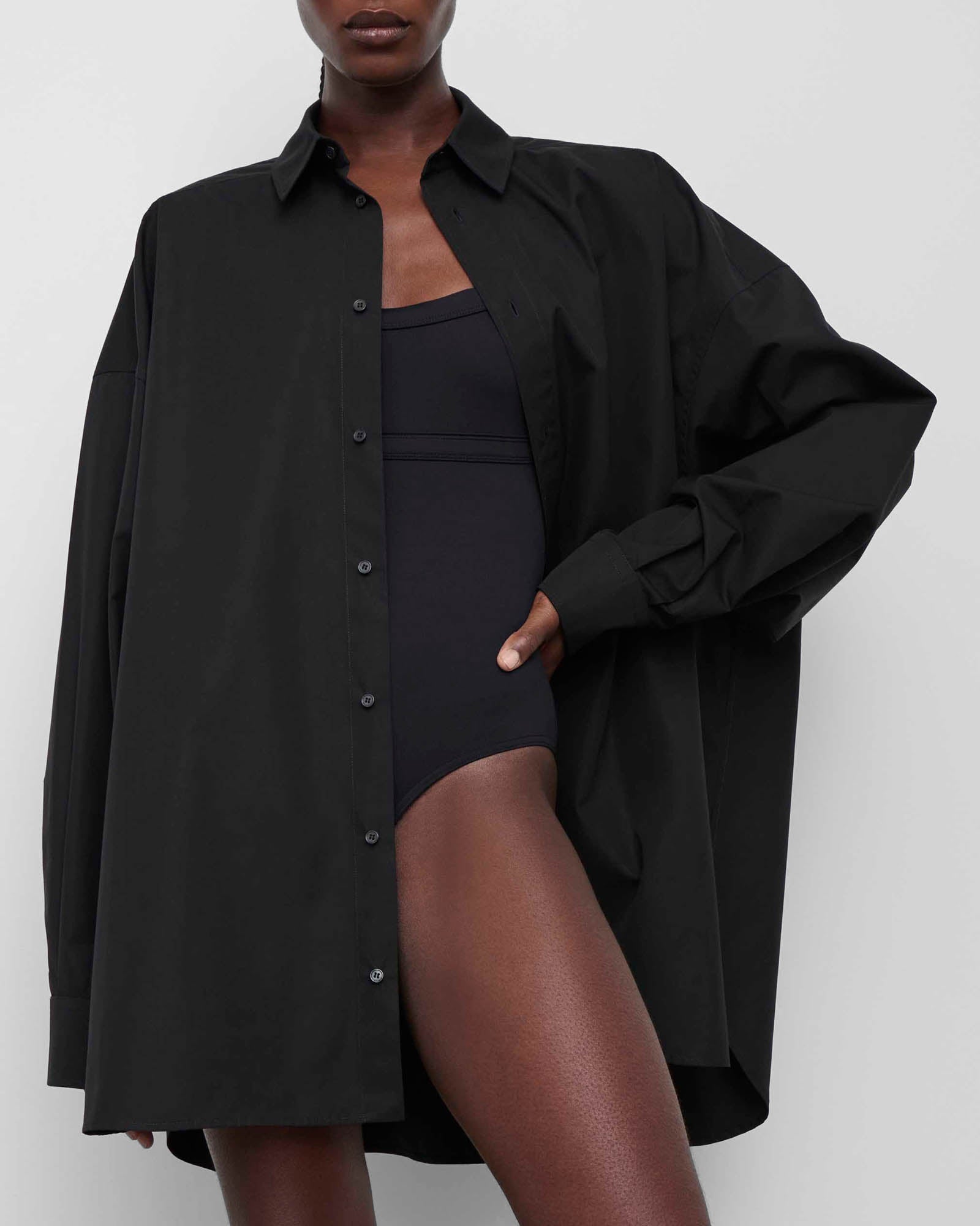 Oversized Shirt Dress